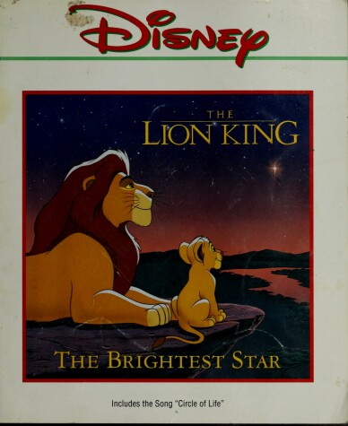 Book cover for Lion King Brightest Star Xmas
