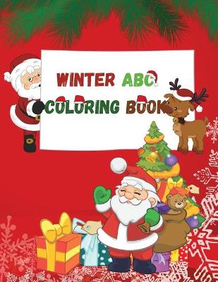 Book cover for Winter ABC Coloring book