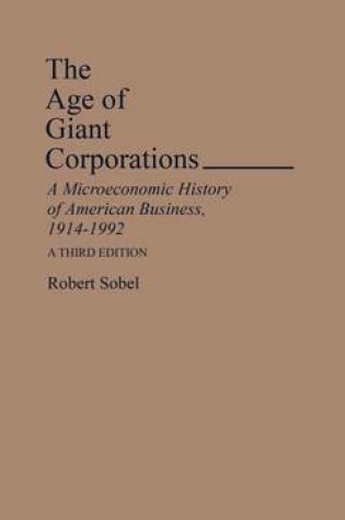 Cover of The Age of Giant Corporations