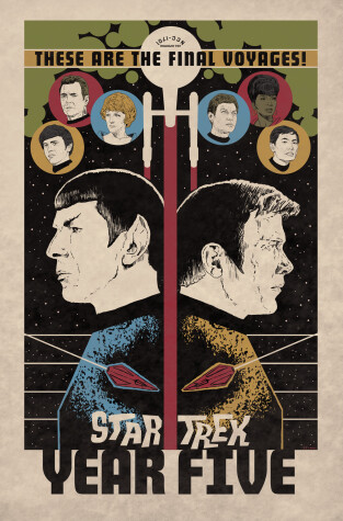 Book cover for Star Trek: Year Five - Odyssey's End