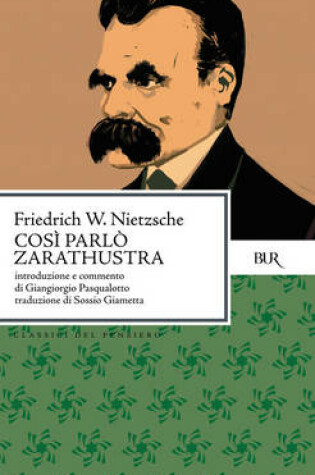 Cover of Cosi parlo Zarathustra
