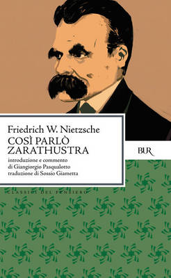 Book cover for Cosi parlo Zarathustra