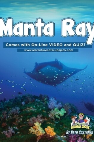 Cover of Manta Ray Activity Workbook For Kids