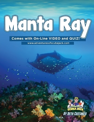Book cover for Manta Ray Activity Workbook For Kids