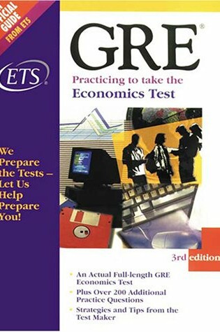 Cover of Economics Test, 3rd Edition: Gre Practicing to Take the Test Series