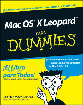 Cover of Mac OS X Leopard Para Dummies