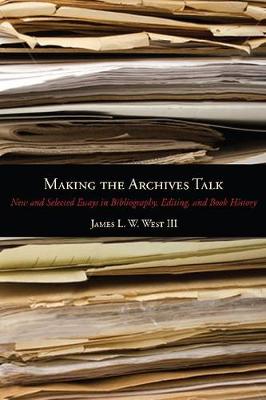 Cover of Making the Archives Talk