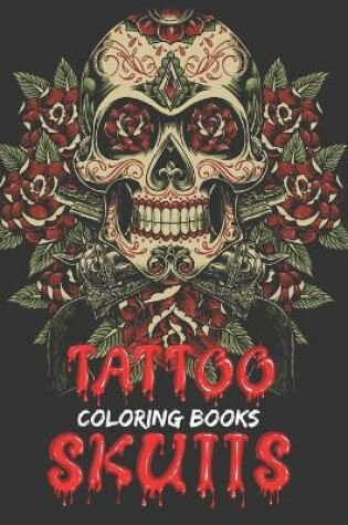 Cover of tattoo coloring books