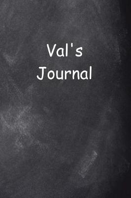 Cover of Val Personalized Name Journal Custom Name Gift Idea Val