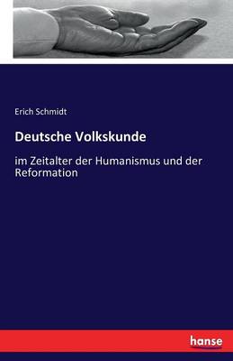 Book cover for Deutsche Volkskunde