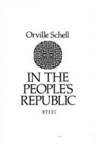 Cover of In the People's Republic