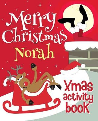 Book cover for Merry Christmas Norah - Xmas Activity Book