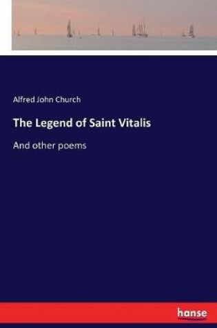 Cover of The Legend of Saint Vitalis