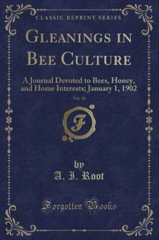 Cover of Gleanings in Bee Culture, Vol. 30