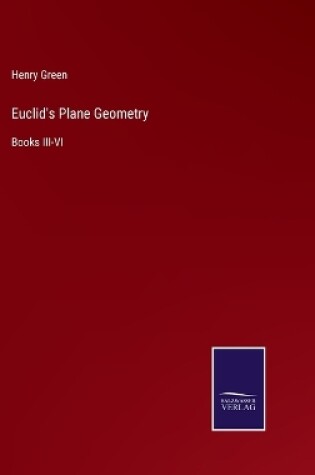 Cover of Euclid's Plane Geometry