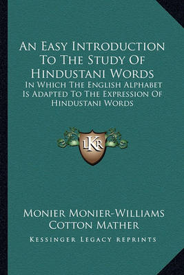 Book cover for An Easy Introduction to the Study of Hindustani Words