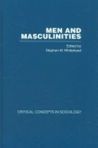 Cover of Men and Mascul Crit Conc Soc V2