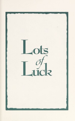 Book cover for Lots Of Luck