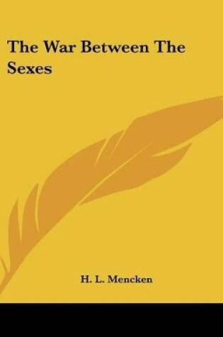 Cover of The War Between the Sexes