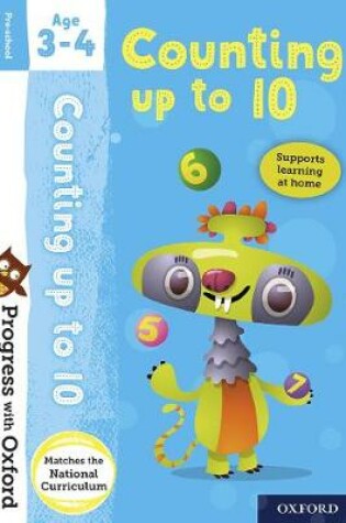 Cover of Progress with Oxford: Counting up to 10 Age 3-4