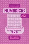 Book cover for Sudoku Numbricks - 200 Easy to Master Puzzles 9x9 (Volume 42)
