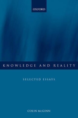 Cover of Knowledge and Reality