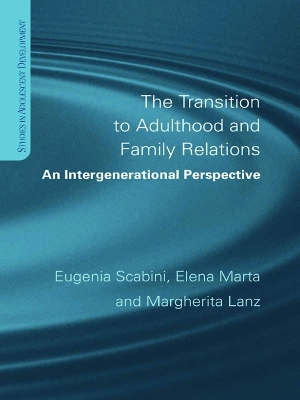 Book cover for The Transition to Adulthood and Family Relations