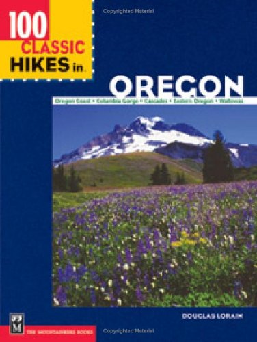 Book cover for 100 Classic Hikes in Oregon