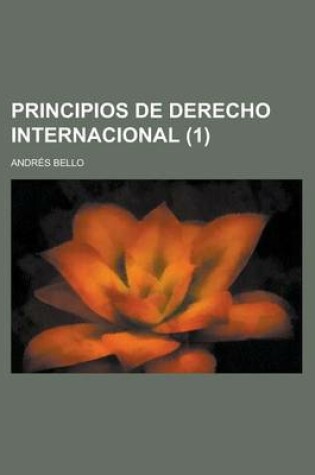 Cover of Principios de Derecho Internacional (1)