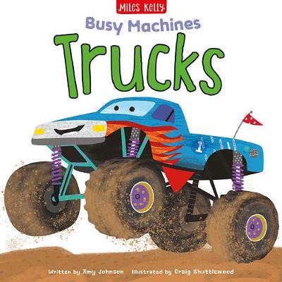 Book cover for Busy Machines: Trucks