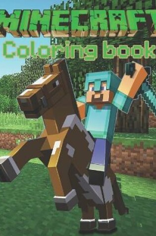 Cover of Minecraft coloring book