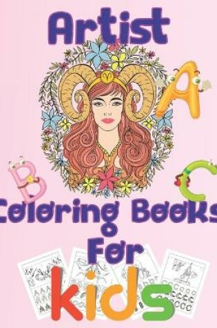 Cover of artist coloring books for kids