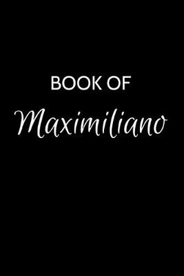 Book cover for Book of Maximiliano