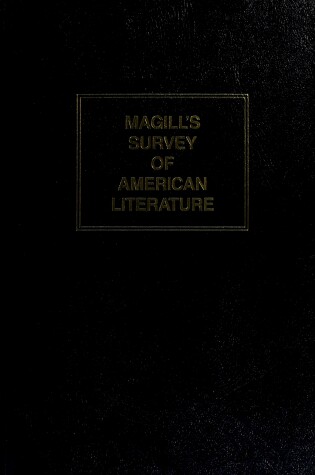 Cover of Magill's Survey of American Literature