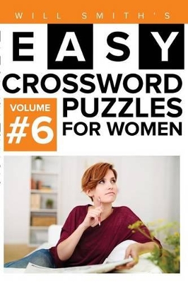 Book cover for Easy Crossword Puzzles For Women - Volume 6