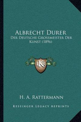 Book cover for Albrecht Durer