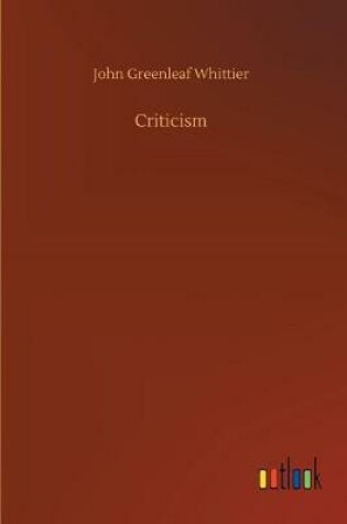 Cover of Criticism