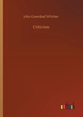 Book cover for Criticism