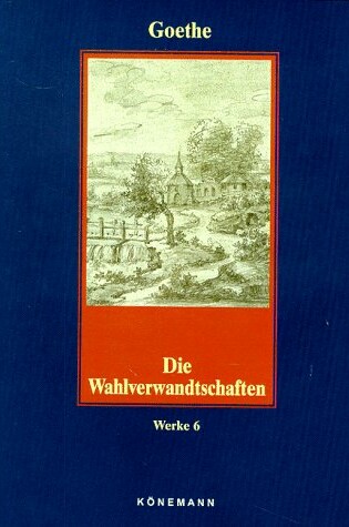 Cover of Goethe 6 - Die Wahlverwandtschaften