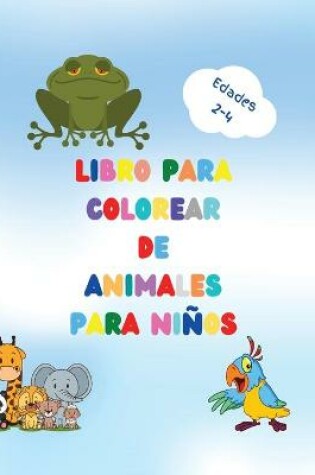 Cover of Libro para colorear de animales para niños