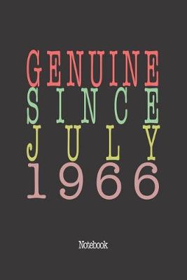 Book cover for Genuine Since July 1966