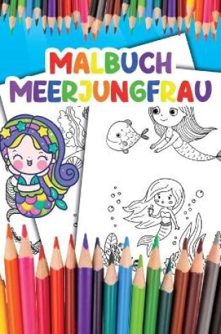 Cover of Malbuch Meerjungfrau