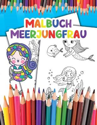 Cover of Malbuch Meerjungfrau