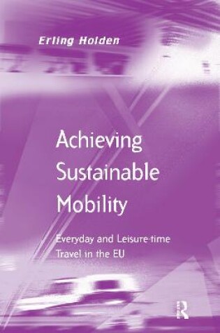 Cover of Achieving Sustainable Mobility