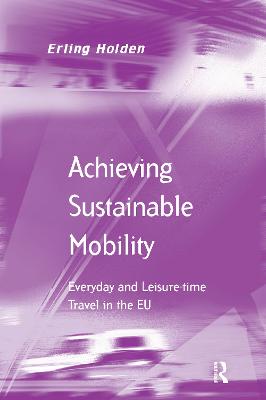 Cover of Achieving Sustainable Mobility