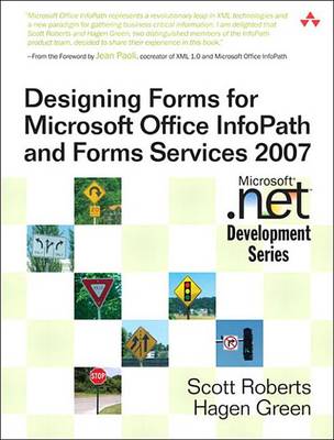 Cover of Designing Forms for Microsoft Office Infopath and Forms Services 2007