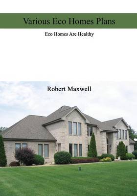 Book cover for Various Eco Homes Plans