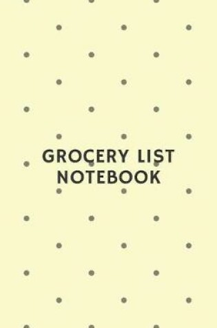 Cover of Grocery List Notebook