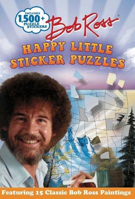 Cover of Bob Ross Happy Little Sticker Puzzles