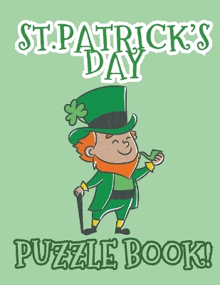 Book cover for St. Patrick's Day Puzzle Book